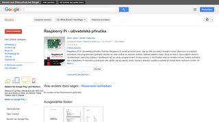 
                            10. Raspberry Pi - uživatelská příručka