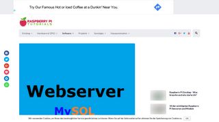 
                            9. Raspberry Pi Webserver Installation Teil 3 - MySQL
