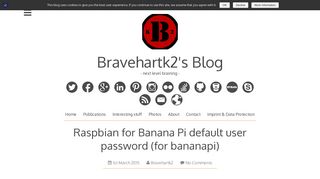 
                            2. Raspbian for Banana Pi default user password (for bananapi ...