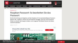 
                            12. Raspbian Passwort – So bearbeiten Sie die Nutzer am Pi | TippCenter