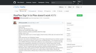 
                            4. RasPlex Sign In to Plex doesn't work · Issue #379 · RasPlex/RasPlex ...