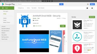 
                            5. Rastreador de Celular AntiFurto Droid Web – Apps no Google Play