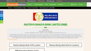 
                            12. Rastriya Banijya Bank Notices | Career, Sealed Bids, IPO