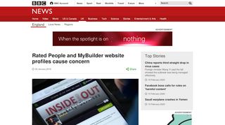 
                            4. Rated People and MyBuilder website profiles cause concern - BBC ...