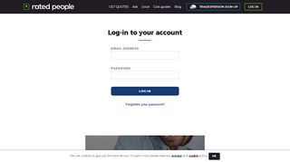 
                            1. Rated People Login – Manage Your Account Online