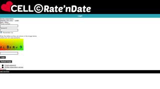 
                            1. Rate'nDate - Login