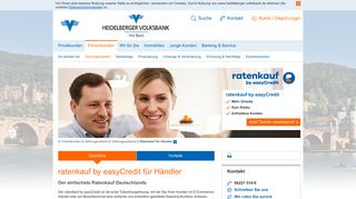 
                            7. ratenkauf by easyCredit - Heidelberger Volksbank