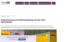 
                            7. Ratgeber: Pakete versenden und empfangen mit DHL Packstation