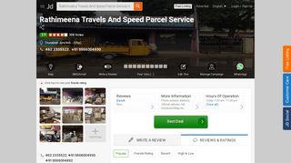 
                            12. Rathimeena Travels And Speed Parcel Service, Junction ... - Justdial