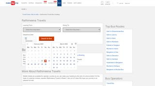 
                            4. Rathimeena Travels Online Bus Tickets Booking @ 120 Off ...