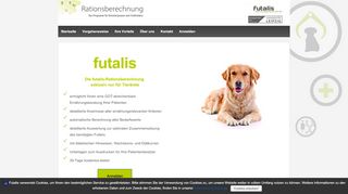 
                            8. Rationsberechnung für Tierärzte - Ernährungsberatung für Hunde