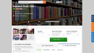 
                            8. Ratnakar Book Stall, Miraj - Book Shops in Sangli - Justdial