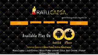 
                            2. RatuCapsa | Daftar RatuCapsa | Login RatuCapsa | Link RatuCapsa