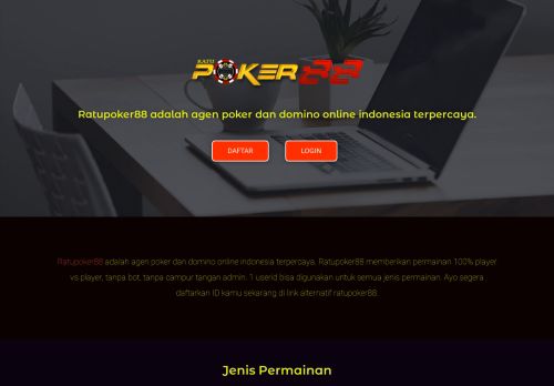 
                            3. Ratupoker88 | Daftar Ratupoker88 Disini | Link Alternatif