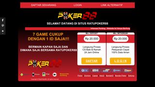 
                            6. RatuPoker88, Daftar RatuPoker88, Link Alternatif Ratu Poker88