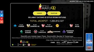 
                            9. RatuQQ - Bandar Judi Domino QQ Online, Poker Online Terpercaya