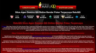 
                            11. RatuQQ Situs Agen Domino QQ Online Bandar Poker Terpercaya