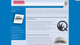 
                            12. Rauchwarnmelder - Thermomess Wärmemessdienst AG