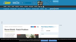 
                            8. Raven Shield - Patch-Problem - PC Games