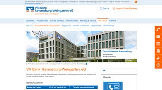 
                            3. Ravensburg - VR Bank Ravensburg-Weingarten eG