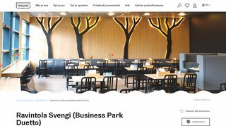 
                            11. Ravintola Svengi (Business Park Duetto) | My Helsinki