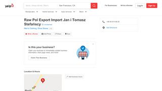 
                            10. Raw Pol Export Import Jan i Tomasz Stefańscy - Men's Clothing - ul ...