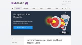 
                            8. Raygun - Error reporting for .NET, PHP, Ruby, Java and more