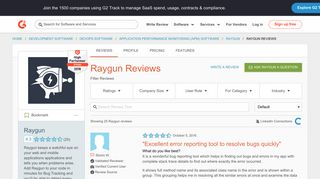 
                            7. Raygun Reviews | G2 Crowd
