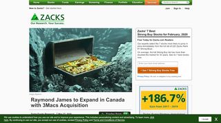 
                            13. Raymond James to Expand in Canada with 3Macs Acquisition - May ...