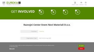 
                            13. Razvojni Center Enem Novi Materiali D.o.o. | EUREKA