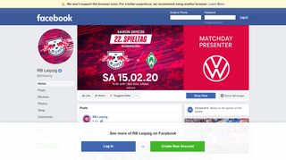 
                            5. RB Leipzig - Home | Facebook