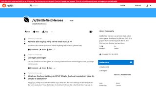 
                            12. /r/BattlefieldHeroes - Reddit