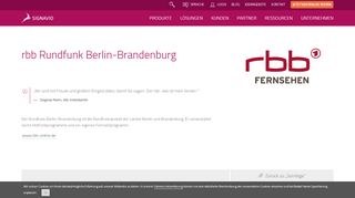 
                            9. rbb Rundfunk Berlin-Brandenburg | Signavio