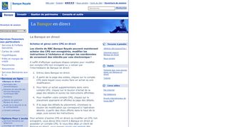 
                            6. RBC Banque Royale - La Banque en direct