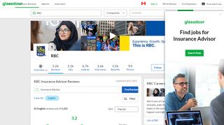 
                            11. RBC Insurance Advisor Reviews | Glassdoor.ca