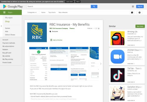 
                            12. RBC Insurance - My Benefits - Apps on Google Play