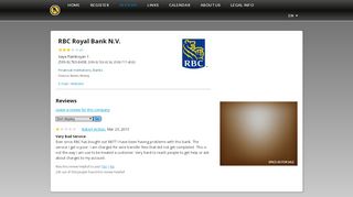 
                            11. RBC Royal Bank N.V. - Yellow Pages Curacao Reviews