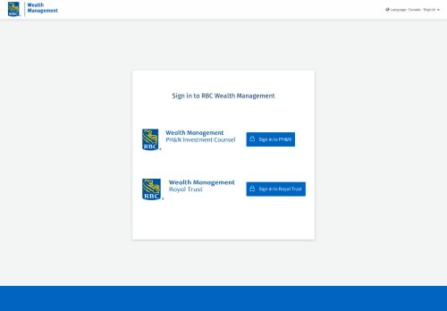 
                            3. RBC Wealth Management Online - RBC Royal Bank