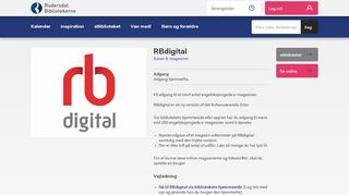 
                            12. RBdigital | Rudersdal Bibliotekerne