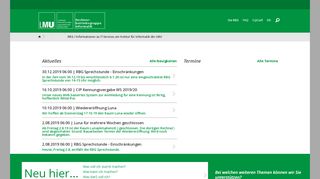 
                            12. RBG / Informationen zu IT Services am Institut für Informatik der LMU