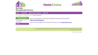 
                            9. RBH | Login Homechoice