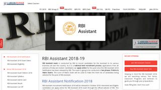 
                            2. RBI Assistant 2018-19 Recruitment Notification & Exam Dates