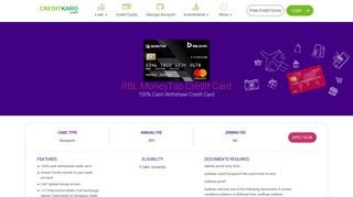 
                            10. RBL Bank MoneyTap Credit Card | Updated (Reviews) - Credit Karo