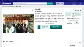 
                            10. RBL CSP, Banking Service - Dbtl Digital Private Limited, Bettiah | ID ...