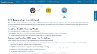 
                            7. RBL MoneyTap Credit Card : Check fees, Benefits & Offers to Apply ...