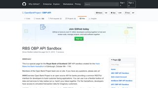 
                            6. RBS OBP API Sandbox · OpenBankProject/OBP-API Wiki · GitHub