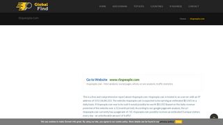 
                            10. rbspeople.com - html analysis, social pages, whois, ez seo analysis ...