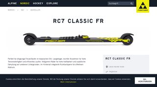 
                            11. RC7 CLASSIC FR | Fischer Sports