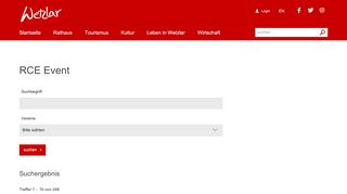 
                            10. RCE Event | Stadt Wetzlar