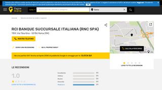 
                            7. Rci Banque Succursale Italiana (Rnc Spa), Roma - RM - Banche ed ...